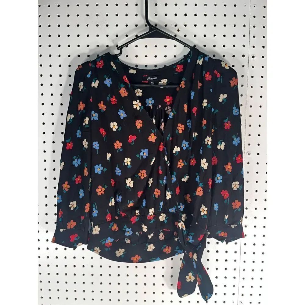 Madewell wrapped top